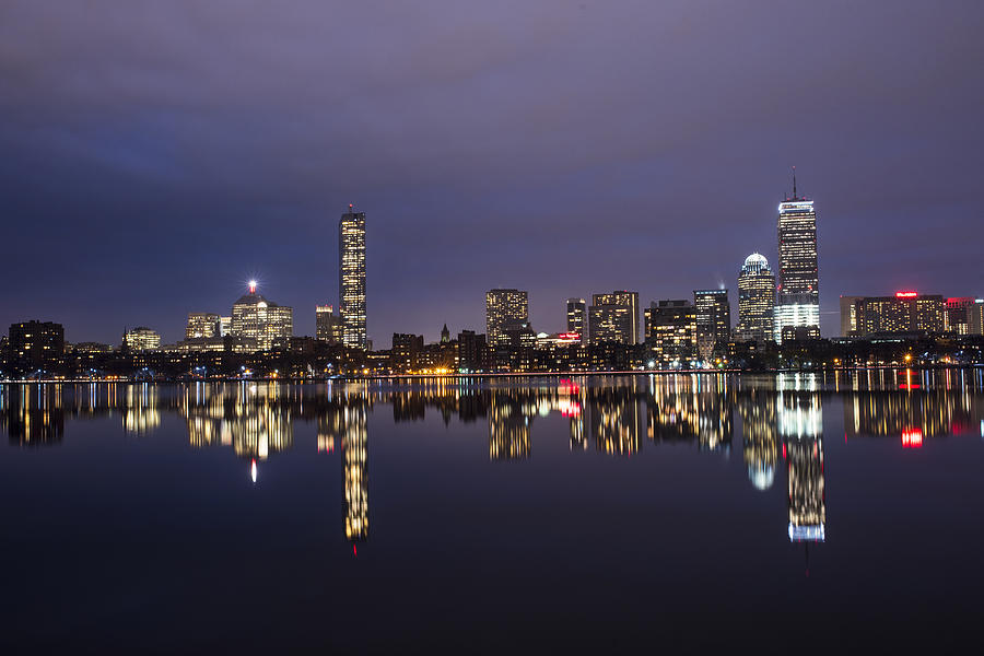 Boston Photograph - Charles River Clear Water Reflection by Toby McGuire