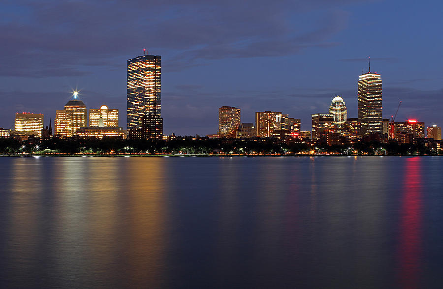 Charles River Skyline Photograph by Juergen Roth
