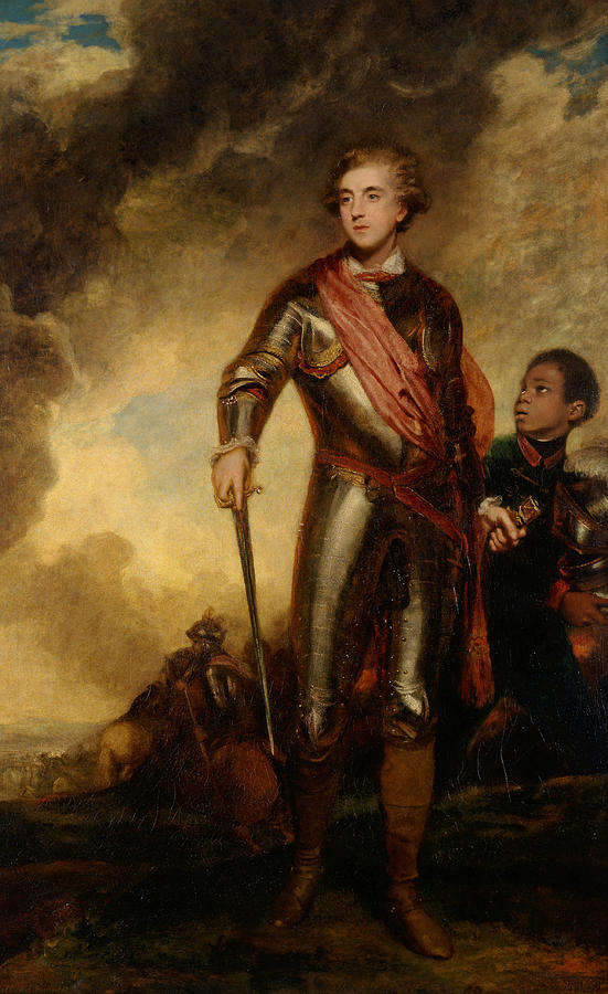 Charles Stanhope Painting by Joshua Reynolds