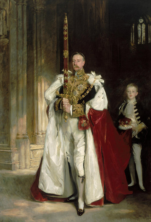Charles Stewart Sixth Marquess of Londonderry Painting by John Singer Sargent