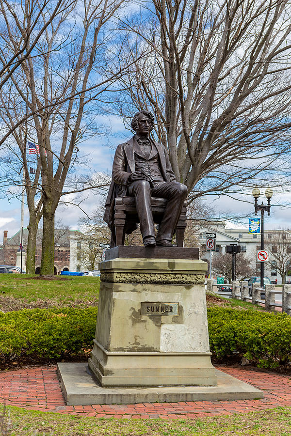 Charles Sumner statue Photograph by Hung Nguyen Long - Fine Art America