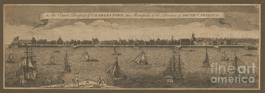 Vintage Photograph - Charles Town by Dale Powell