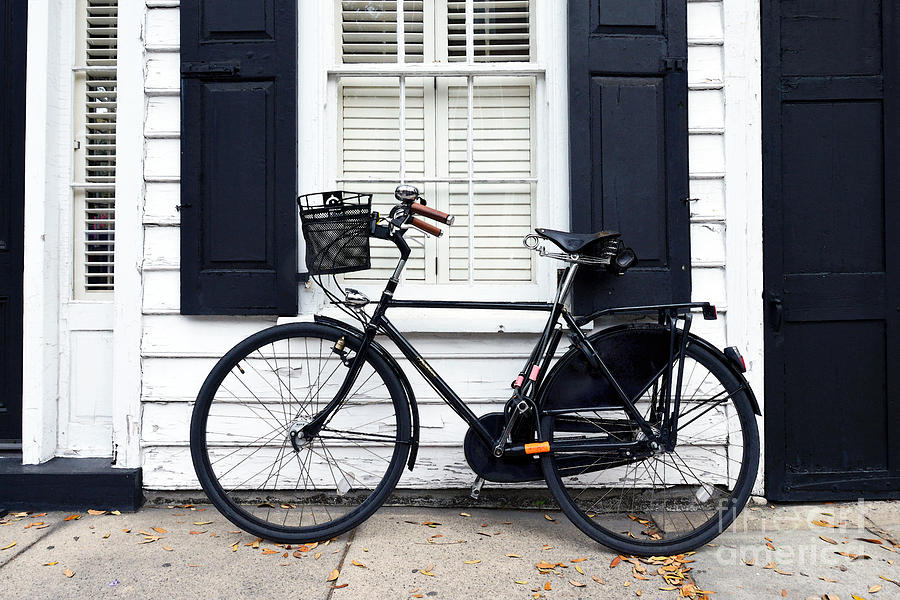 Charleston Bicycle on Meeting Street Photograph by Catherine Sherman
