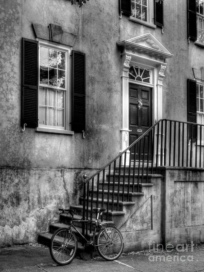 Charleston Charm bw Photograph by Mel Steinhauer