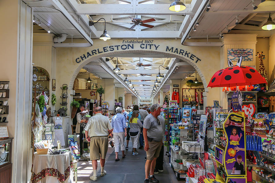 Charleston City Market Photograph by Kevin Craft
