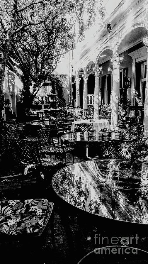 Charleston Courtyard Cafe Photograph