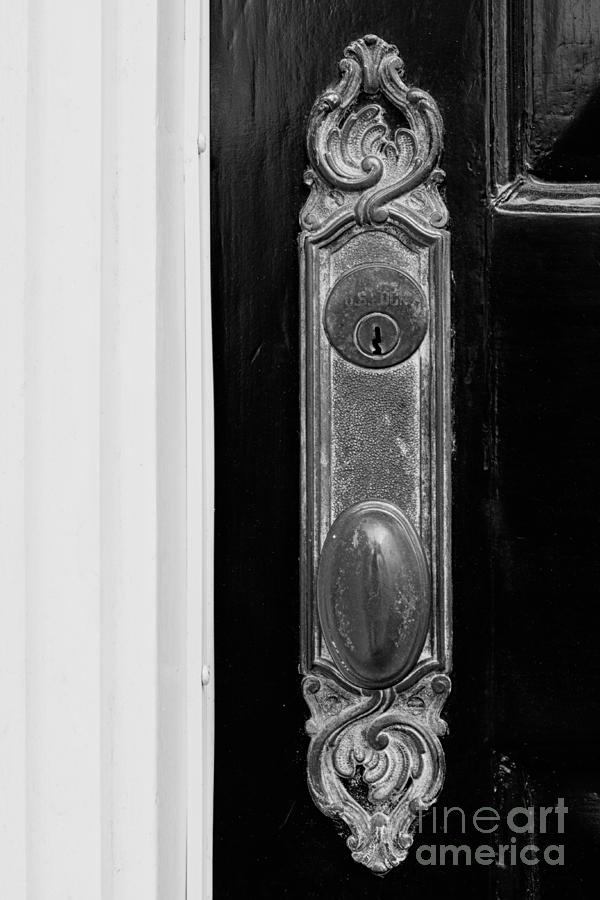Charleston Door Knob Photograph by Dawna Moore Photography
