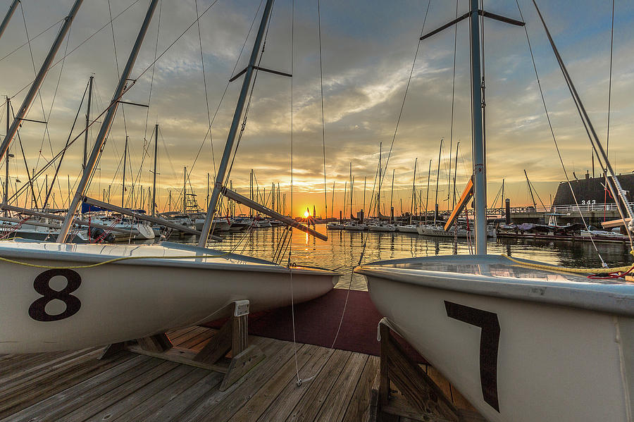 Charleston Harbor Marina Photograph by Donnie Whitaker