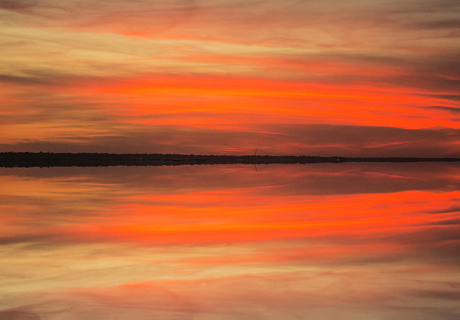 Charleston Harbor Sunset 05 by Jim Dollar Charleston Harbor Sunset 05 by Jim Dollar