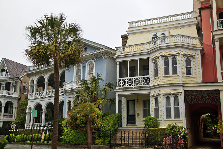Charleston Homes Photograph by Jill Lang