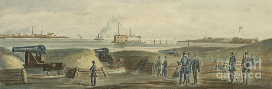 Charleston in 1863 Photograph by Dale Powell
