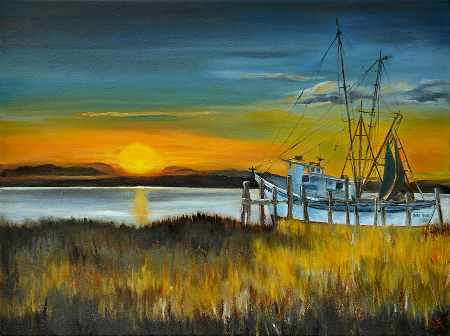 Charleston Low Country Painting by Lindsay Frost