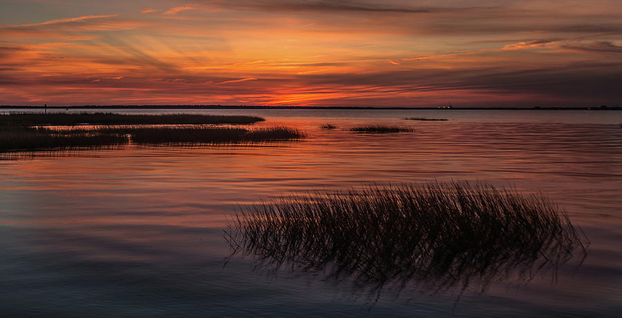 Charleston Lowcountry at Dusk Photograph by Donnie Whitaker
