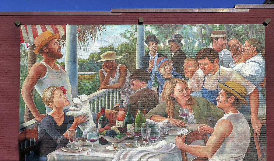 Charleston Mural Photograph by Dave Mills