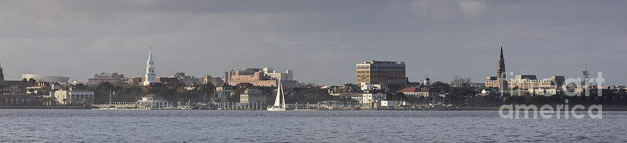 Charleston Sc Panorama Photograph