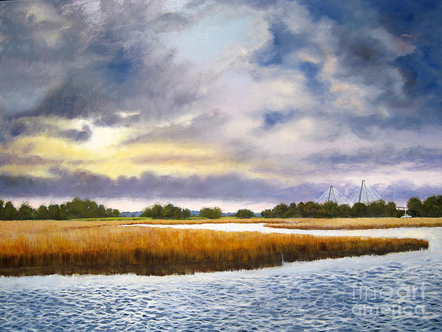 Charleston Sky Painting by Shirley Braithwaite Hunt