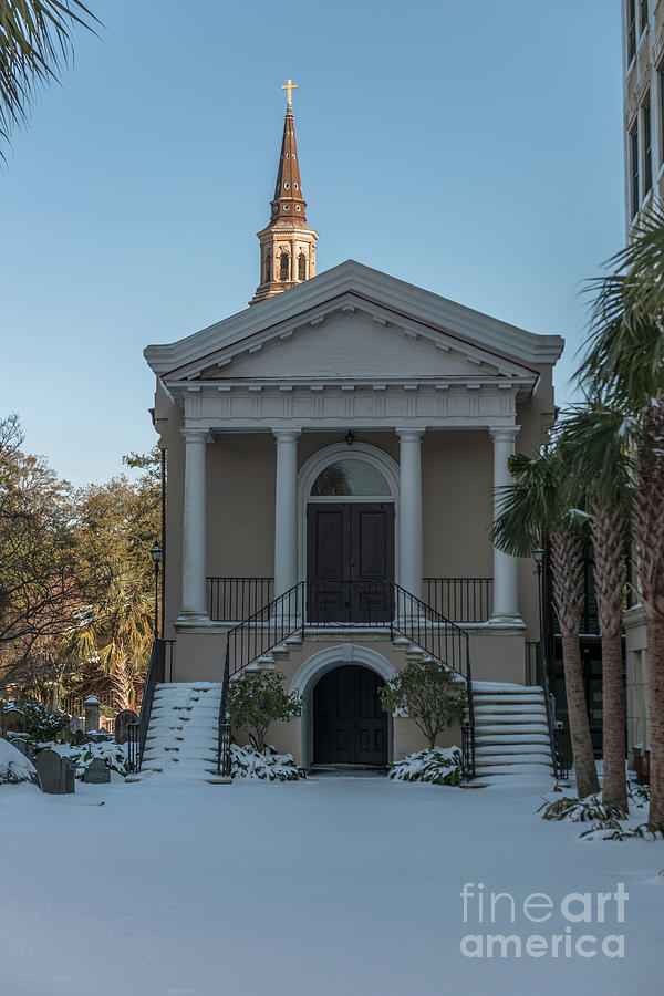 Charleston Snow Photograph