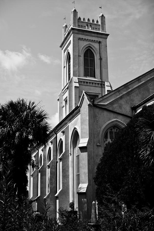 Charleston Photograph - Charleston Unitarian Church by Dustin K Ryan