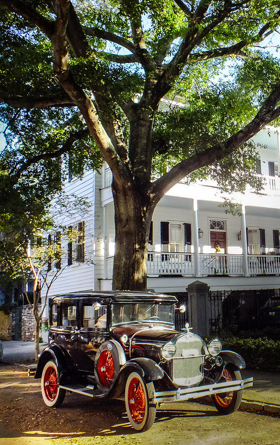 Charleston Vintage Photograph by Karen Wiles