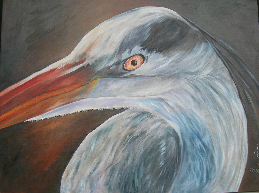 Charlie bird Painting by Judie Giglio - Fine Art America