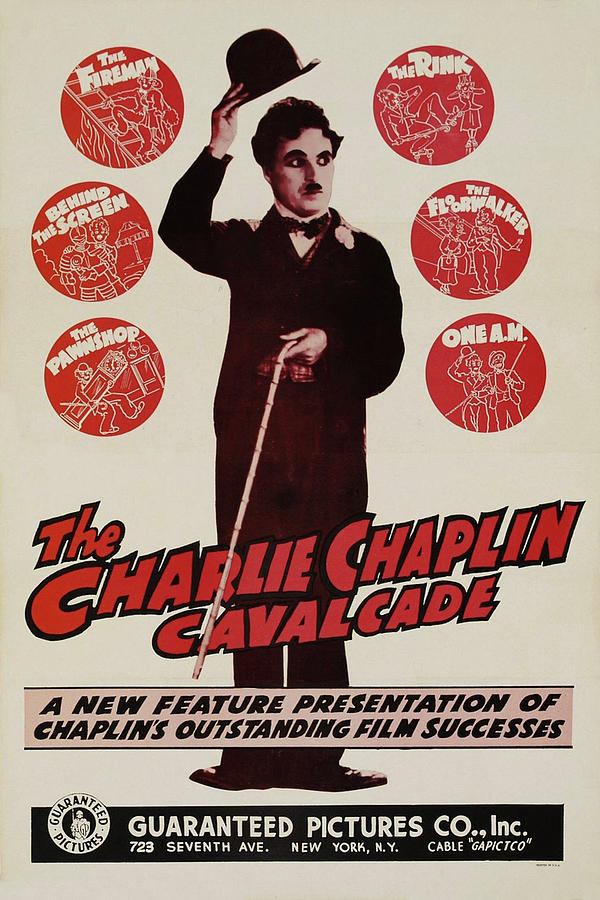 Charlie Chaplin Cavalcade 1941 Mixed Media by Movie Poster Prints