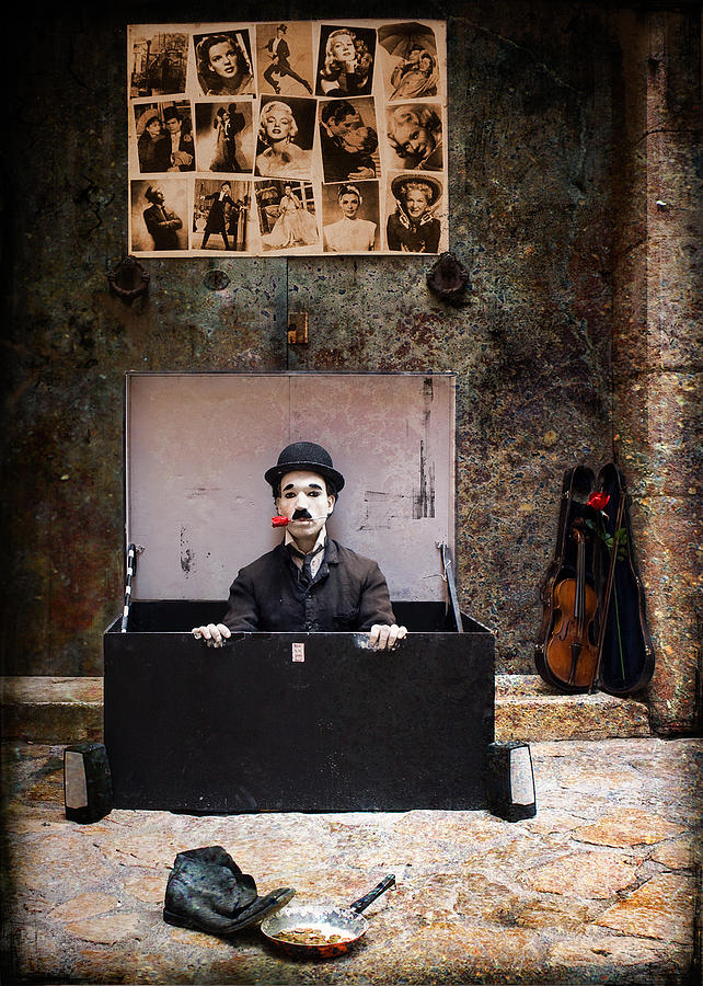 Charlie Chaplin Photograph - Charlie by Renee Doyle