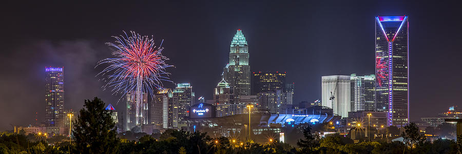 Charlotte Photograph - Charlotte Celebration by Brian Young