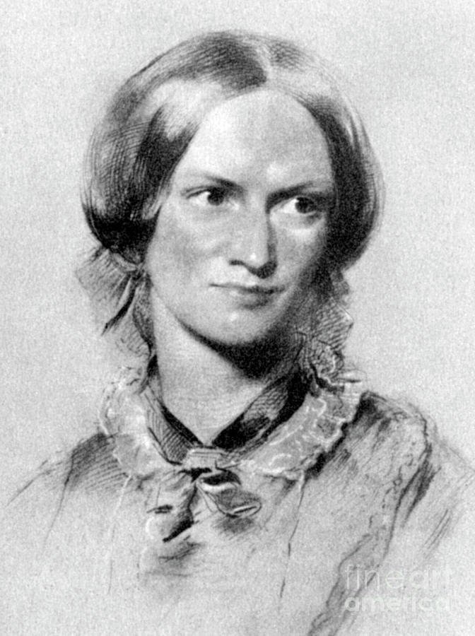 Charlotte Bronte British novelist Drawing by George Richmond
