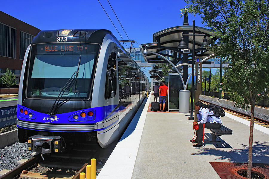 Charlotte Light Rail System Map