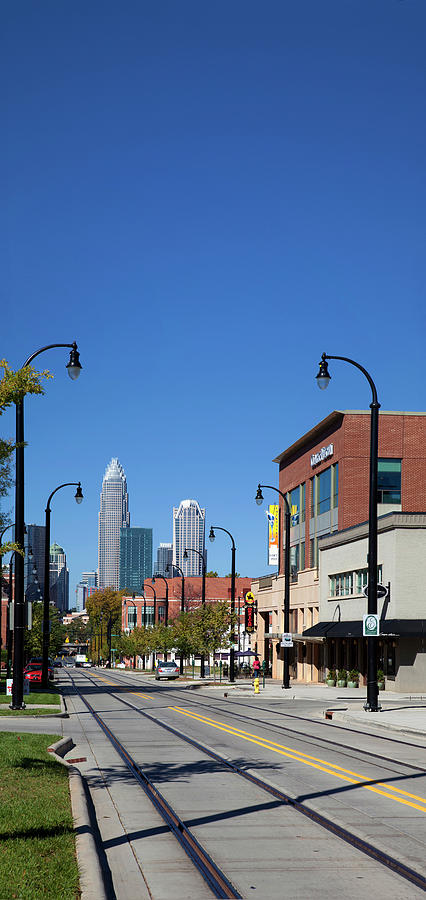 Charlotte Panorama from Elizabeth Ave Photograph by Jill Lang