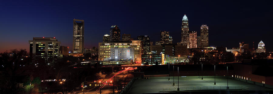 Charlotte Panorama Photograph by Jill Lang
