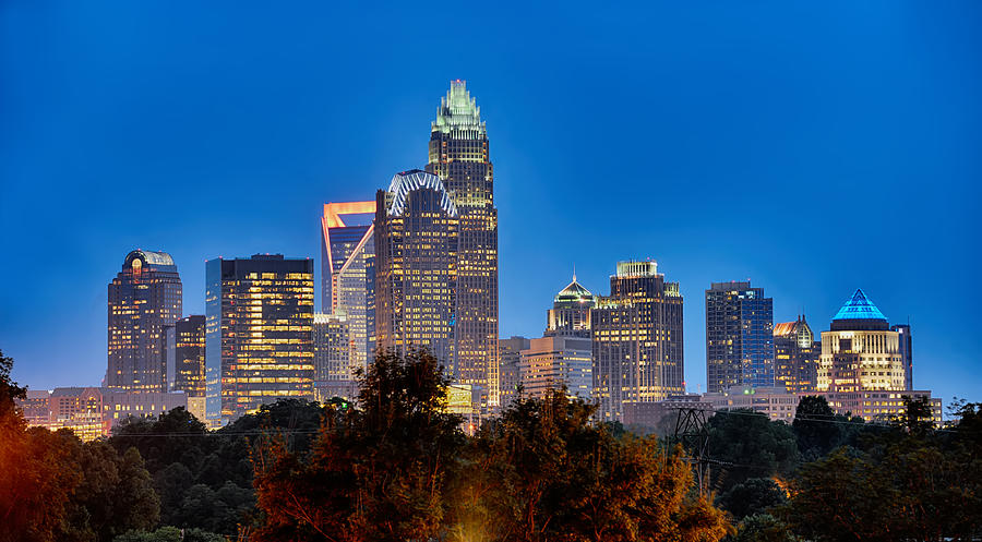Charlotte View From Cordelia Park Photograph by Alex Grichenko