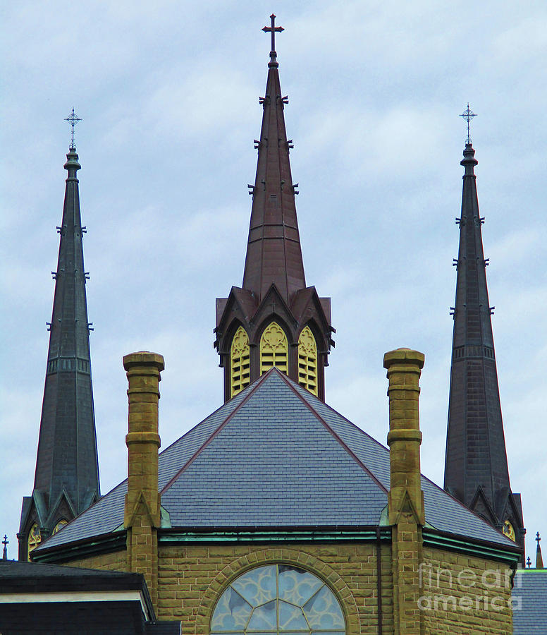 Charlottetown Spires Photograph by Randall Weidner