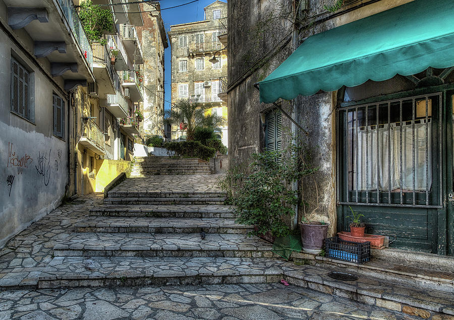 Charming Corfu Photograph by John Hoey
