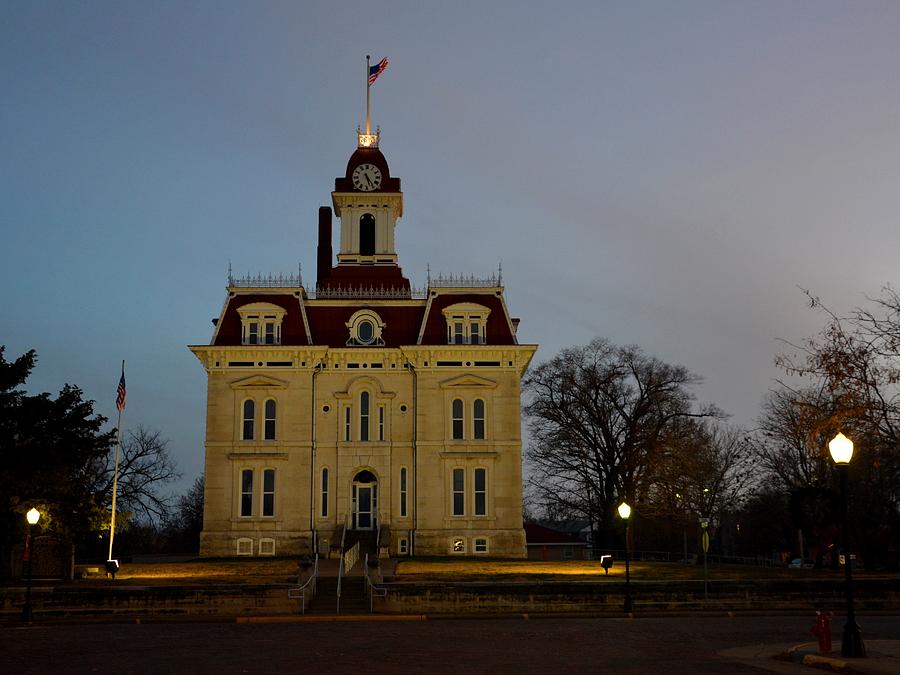 Chase County Courthouse Photograph by Keith Stokes