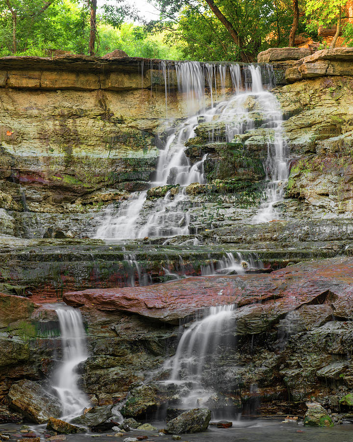 Chase Falls Vertical 760 Photograph by David Drew