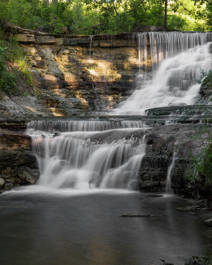 Chase Falls Vertical Photograph by David Drew