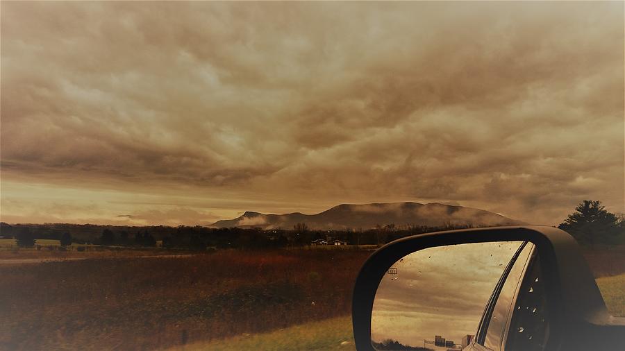 Car Photograph - Chasing Clouds by Laura Corebello