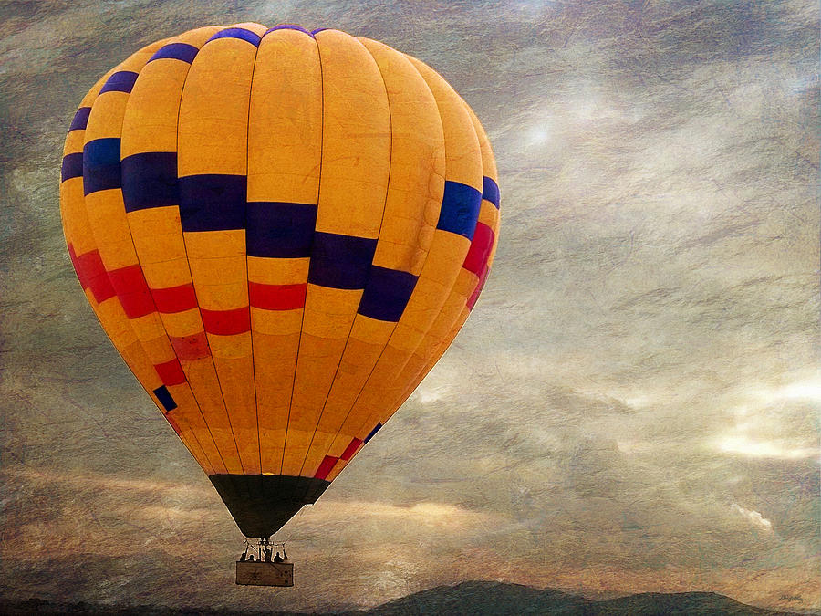 Chasing Hot Air Balloons Photograph