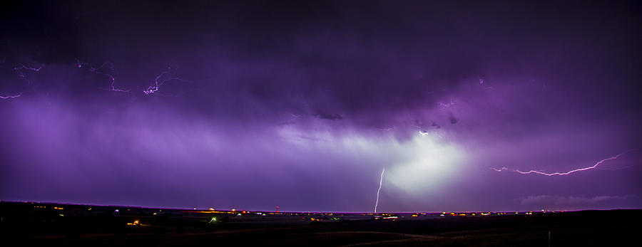 Chasing Nebraska Lightning 044 Photograph by NebraskaSC