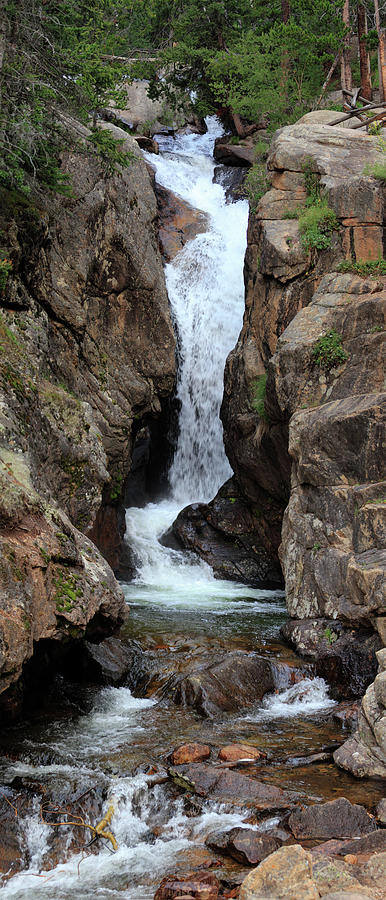 Chasm Falls - Panorama Photograph by Shane Bechler
