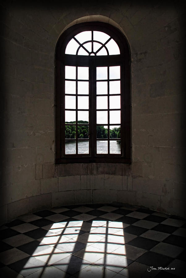 Cher Photograph - Chateau Chenonceau Window by Joan  Minchak