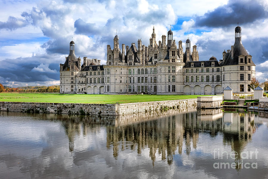 Chateau de Chambord Photograph by Olivier Le Queinec