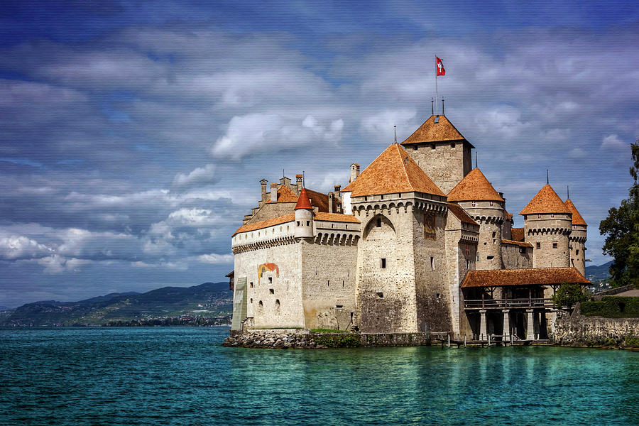 Chateau De Chillon Montreux Switzerland Photograph by Carol Japp