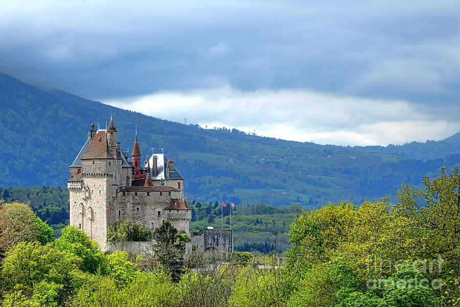 Chateau de Menthon Castle Photograph by Olivier Le Queinec