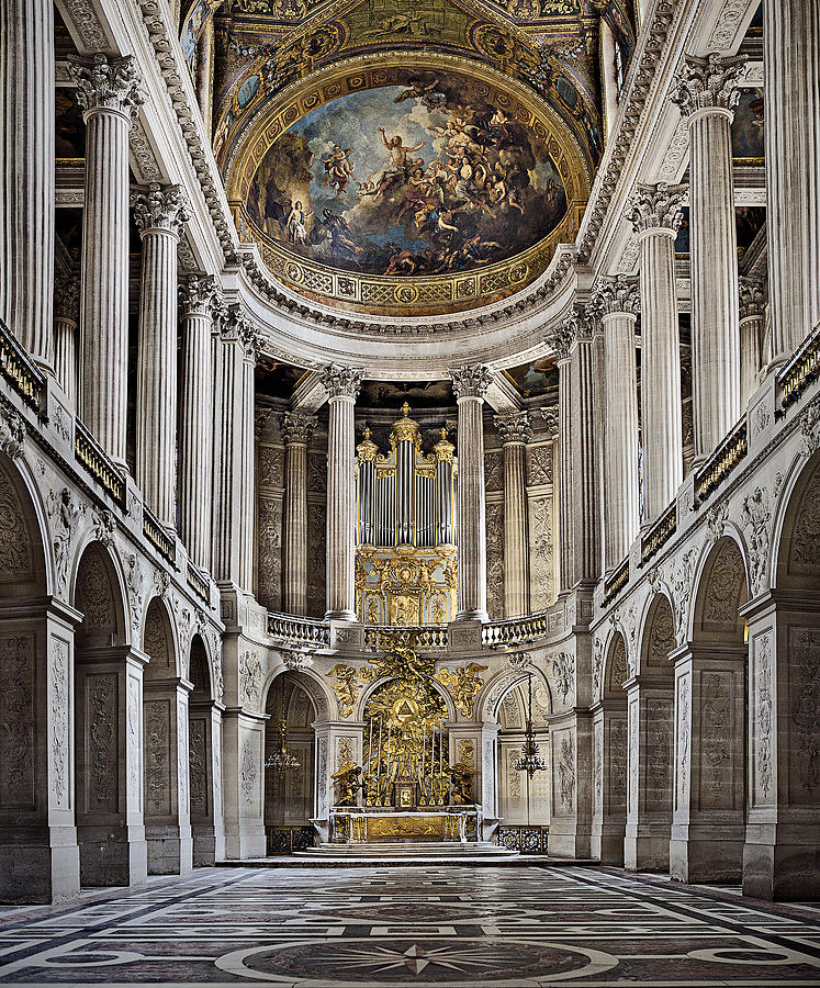 Chateau De Versailles Interior, France Photograph by Joseph Goh Meng ...