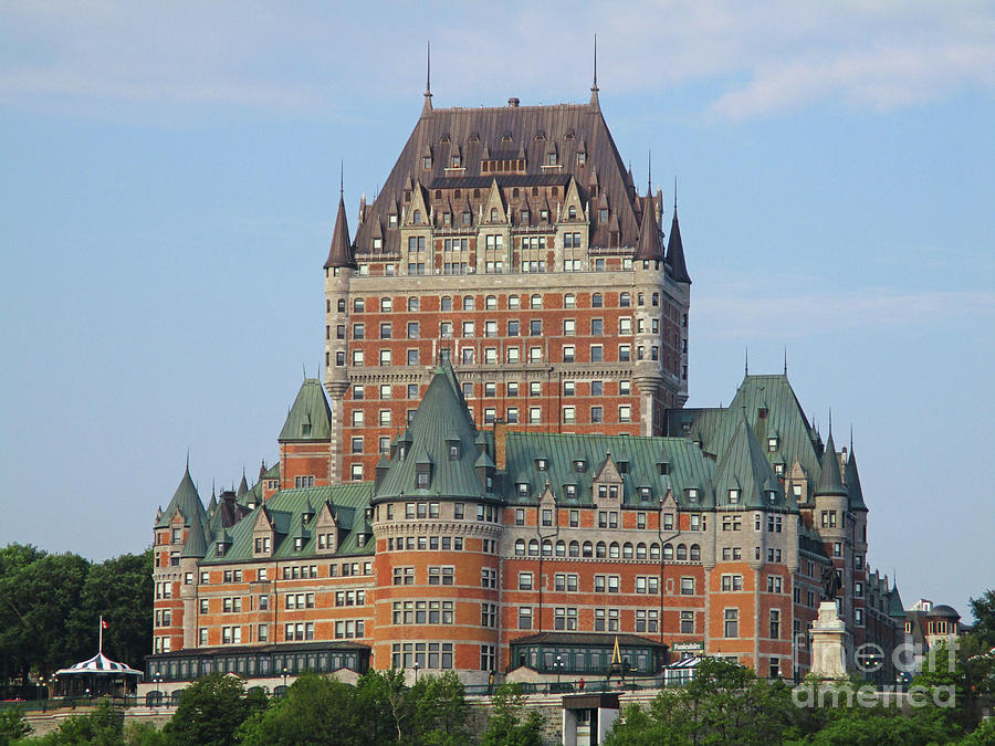 Chateau Frontenac 4 Photograph by Randall Weidner