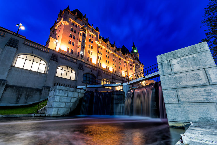 Architecture Photograph - Chateau Laurier Hotel by James Wheeler