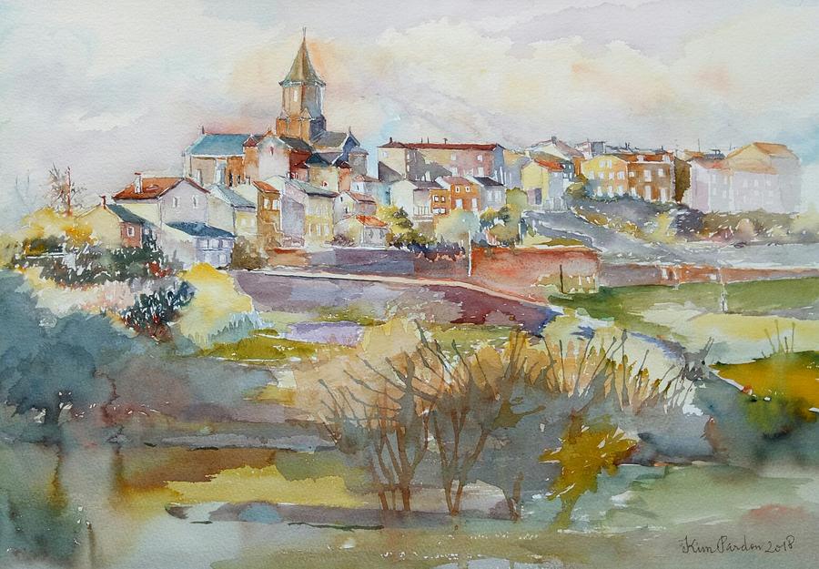 Chateauponsace 2018 Painting by Kim PARDON