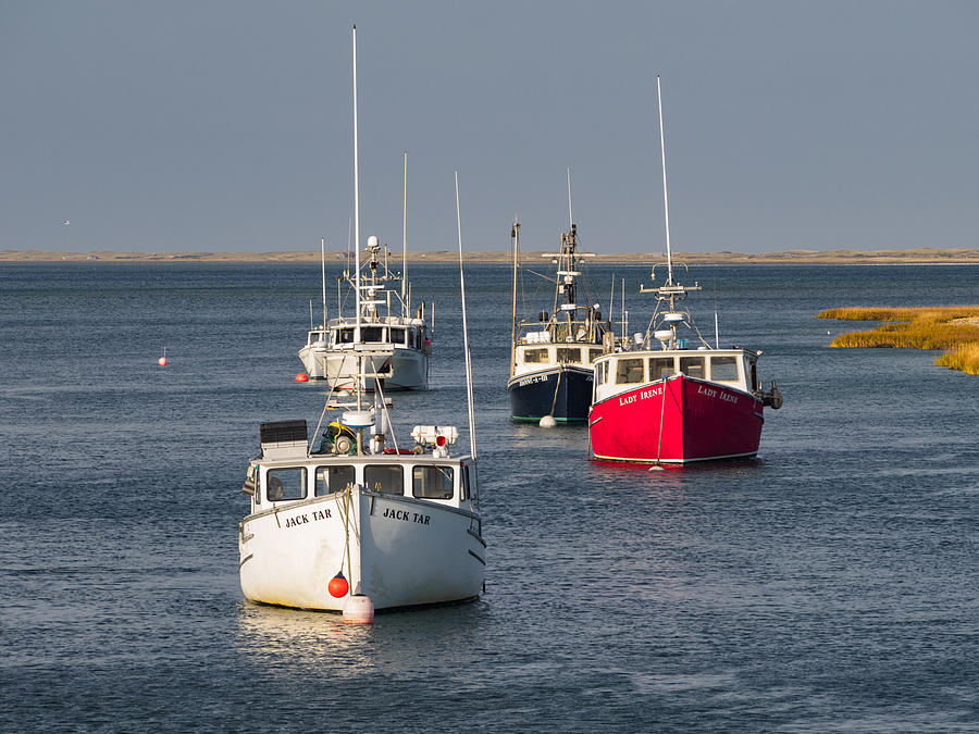 Chatham Harbor Boats I Photograph by Marianne Campolongo